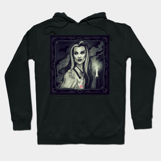 Lily Munster Hoodie by zhanadarte